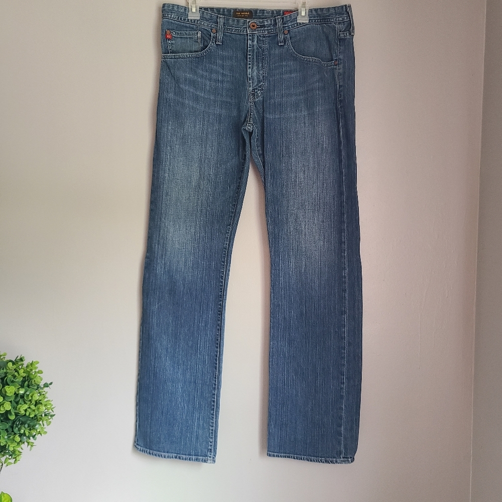 AG Adriano Goldschmied The Protege Straight Dark Wash Jeans Sz 34